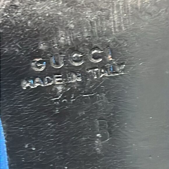 Gucci Leather Blue Boston Loafers – EU 36.5 – With Box 🌺 - Picture 8 of 9